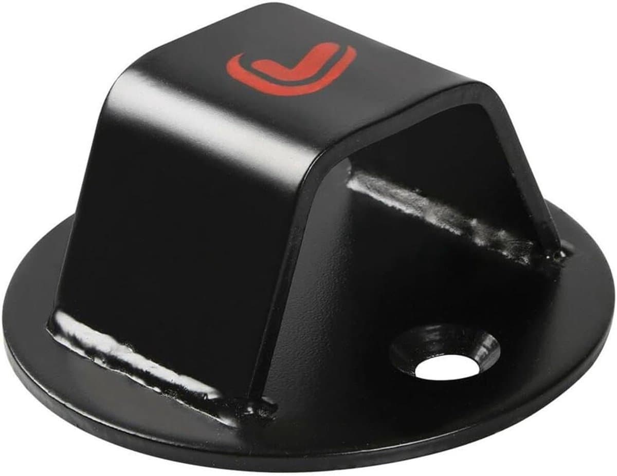 Grondanker Motor - Veiligheidspunt - Motor Beveiligen - Gehard Staal - 13x13x6cm - Zwart — afbeelding 1