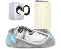 Schoenwaszak voor de wasmachine - 2 stuks, ideaal voor het reinigen van sportschoenen en leren schoenen