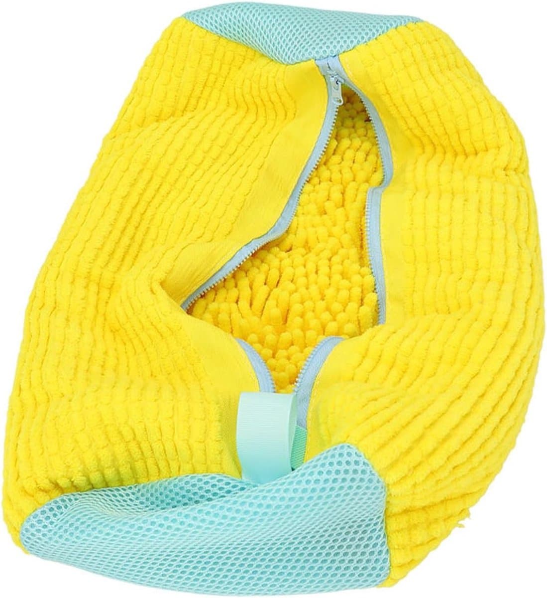 Herbruikbare Waszak voor Schoenen, 39 X 19 cm, Met Rits Sluiting, Ideaal voor Sneakers, Slippers en Sportschoenen, Perfect voor de Wasmachine — afbeelding 1