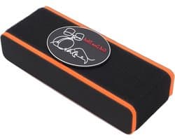 Basdrum Anker - Kick Block - Stabiliteit Optredens - Antislip Grip - 25 cm - Oranje