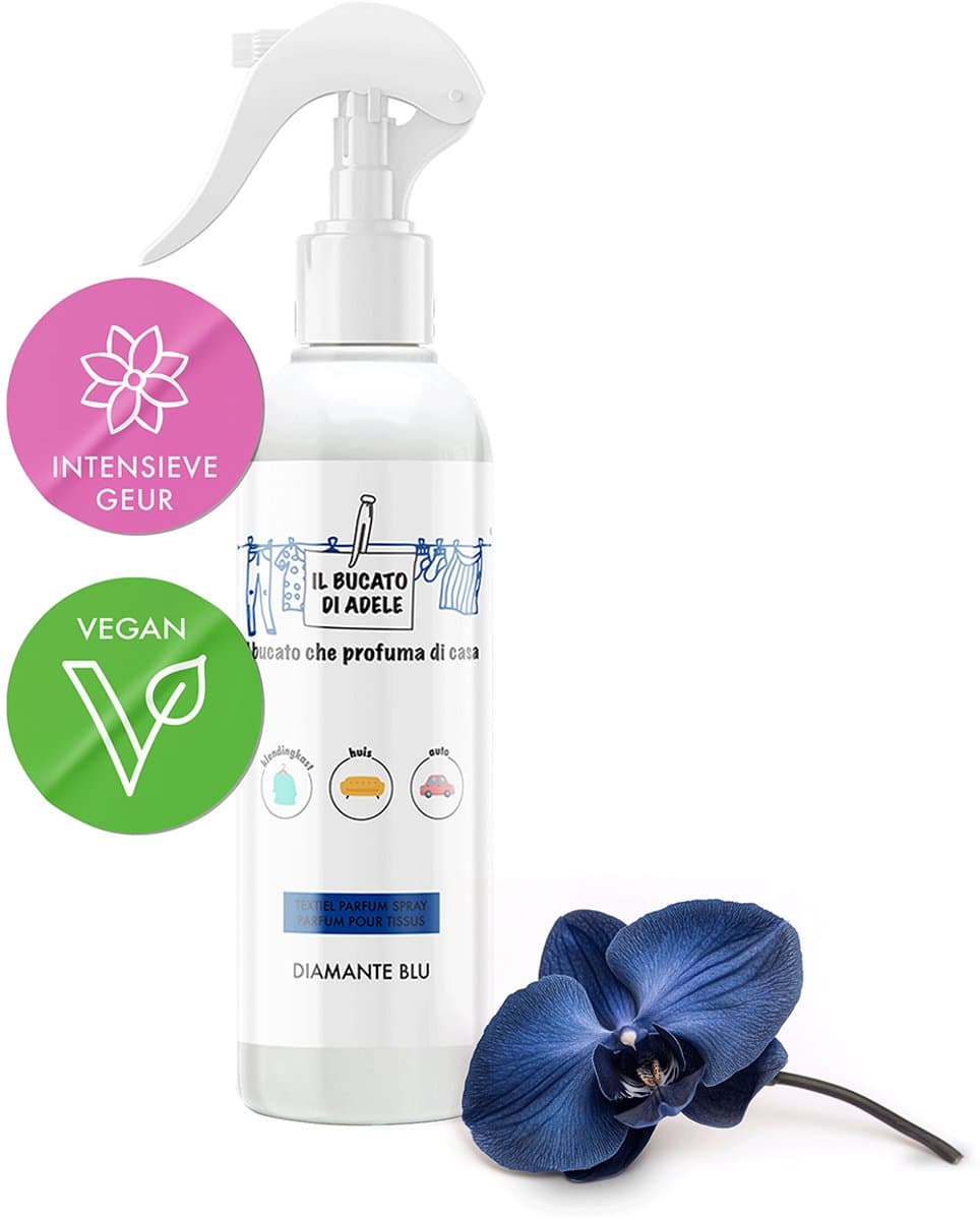 Il Bucato di Adele Parfum Textiel Spray Diamante Blu 250ml — afbeelding 1