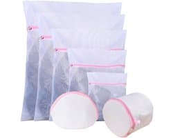 Waszakken Set van 7 voor Wasgoed - Waszakje Lingerie - Waszak bh - Wasnet Groot