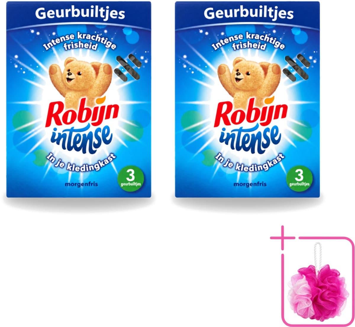 2 x Robijn - Intense - Geurbuiltjes - Langdurige Geur - Intense Frisheid - 3 Geurbuiltjes - Bulkverpakking - Geur in kleding - Frisheid kleding — afbeelding 1