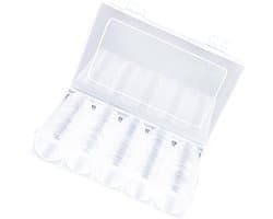 1set Muntenhouders Transparante Capsules Met Opbergdoos Voor Muntenverzameling Bescherming Van Collecties