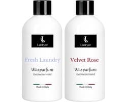 Wasparfum Duo Labryce - Fresh Laundry & Velvet Rose - 2 x 250 ml