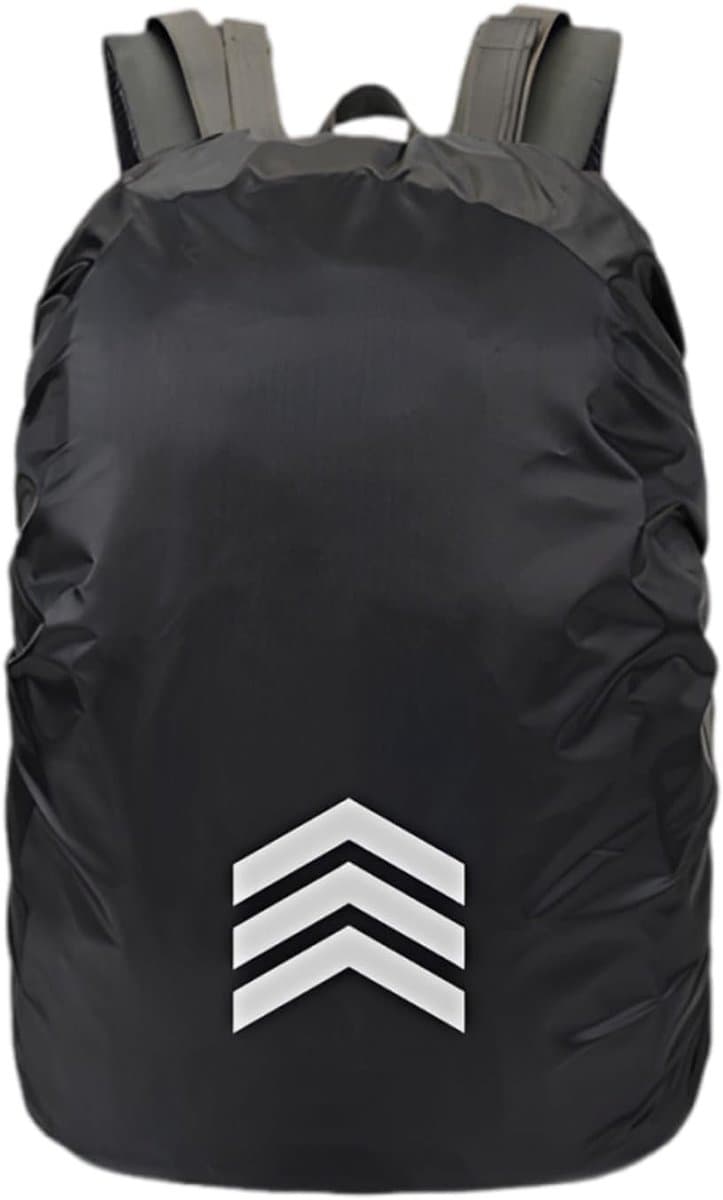Rugzakhoes, 30-40 l, 1 stuks regenrugzakhoes met reflecterende strepen en verstelbare antislip gesp voor trekking, school, fietsen — afbeelding 1