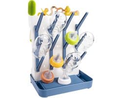 Droogrek voor babyflesjes - verticale flessen - ruimtebesparend - ideaal voor fopspenen en babyaccessoires - SnelShoppen