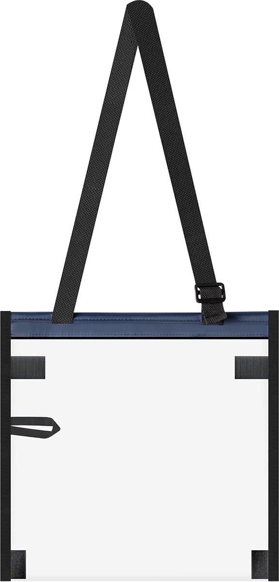 Camping 21040 Transparante waterdichte kaarthoesje/transparant tweerichtingszicht/sterke draaggreep inbegrepen/opvouwbaar gemakkelijk voor opslag/ideaal zakje voor wandelen en buitenshuis, — afbeelding 1