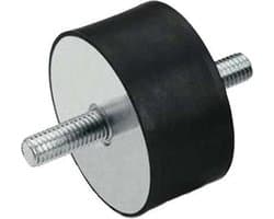Trillingsdemper Type A - 50x15mm - M8