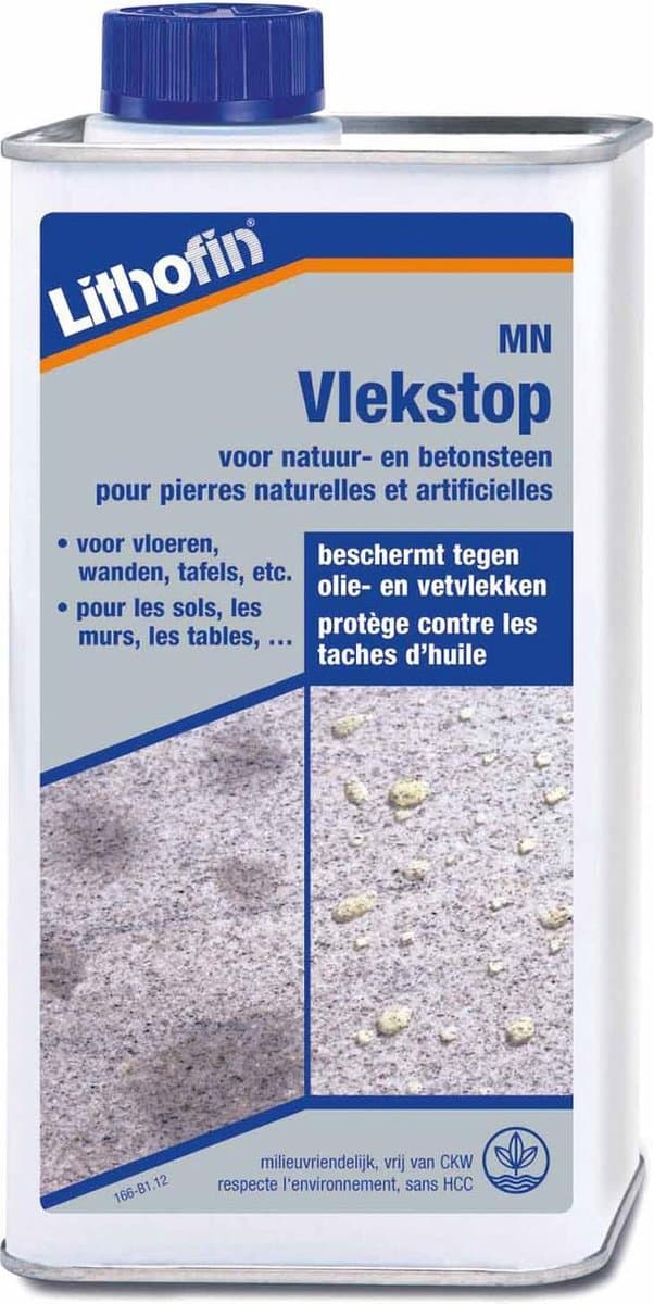 Lithofin MN Vlekstop - Natuursteen impregneer vlekwerend - 250 ml — afbeelding 1