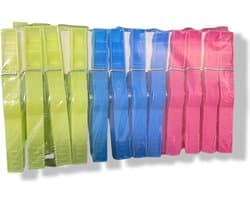 Plastic Knijpers | Plastic Wasknijpers | Kunstof Wasknijpers | Plastic Clothes Pins |24 Stuks Diverse kleuren