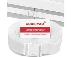 Matrasbrug 10 m - verstelbaar - hoogwaardig polyester - verbindt matrassen voor een groot ligoppervlak - ShopVlot