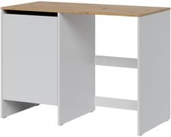Wasmachinekast - Badkamermeubel Opbouw - Opruimen Badkamer - Ruimte voor Robotstofzuiger - 120 cm breed - Wit Eiken
