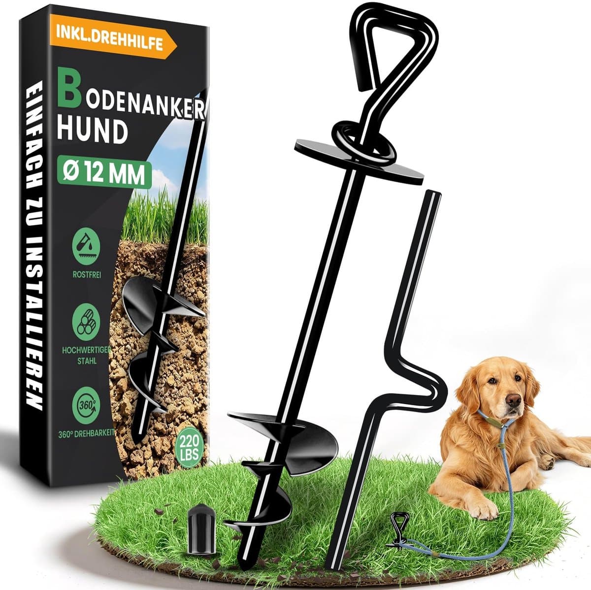 Omgoods - Honden Grondanker voor Kleine en Grote Honden — afbeelding 1