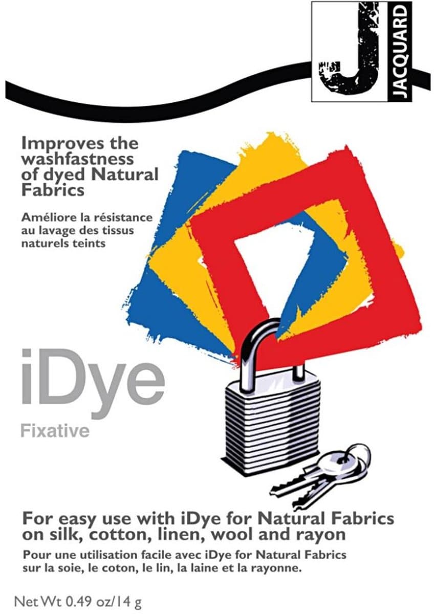 iDye Fixatiemiddel Textielverf - Kleurfixeerder Stof - Textiel Verf Fixeermiddel - Voor Katoen Zijde en Viscose - 14 gram — afbeelding 1