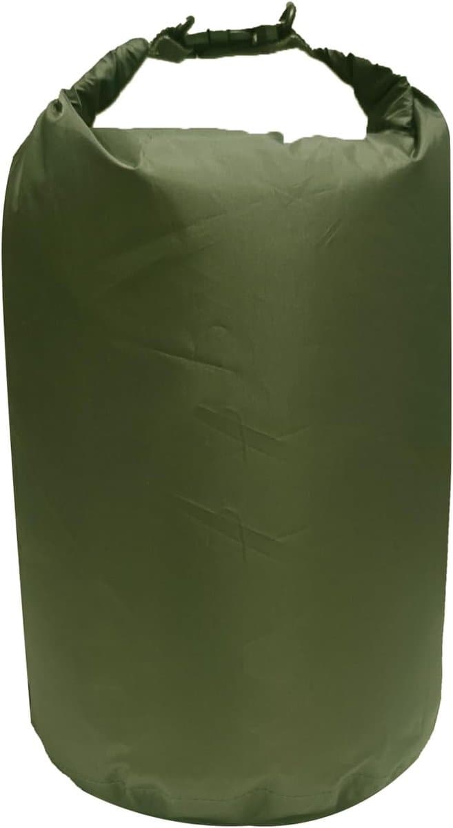 tas, 10L/20L/40L/70L/90L waterdichte zak, ultralichte droogzak, waterdichte watersporttassen voor kajakken, strand, zwemmen, kamperen, wandelen, legergroen, 10L — afbeelding 1