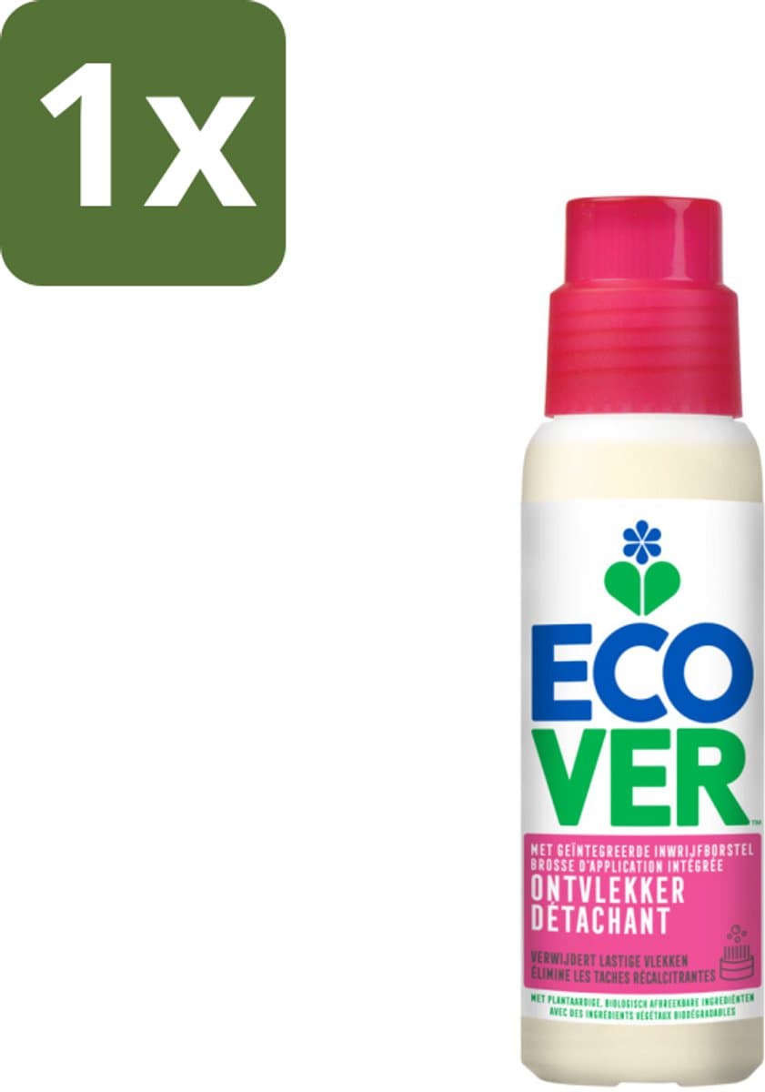 1 x Ecover - Ontvlekkingsmiddel - 200 ml - Vlekkenverwijderaar - Ontvlekkingsmiddel - Natuurlijke Reiniging - Krachtige Vlekkenverwijdering - Vlekken Op Kleding — afbeelding 1