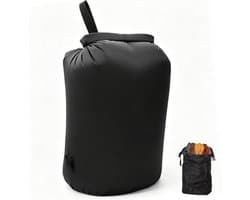 compressie-waszak, 20 l, waterdichte opbergzak met kliksluiting, natte zak, droogzak, ruimtebesparende reisorganizer voor reizen, zwemmen, wandelen en kamperen