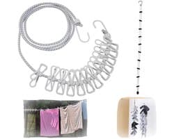Campingwaslijn draagbaar 1,8m - UittrekbaarDailyGoods