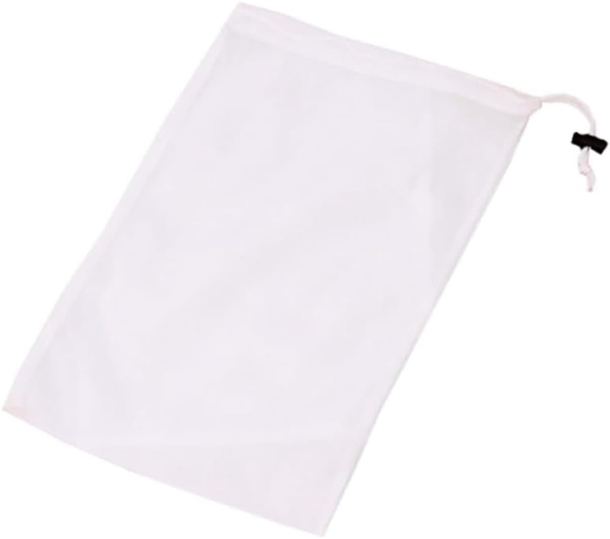Waszak Fijne Was - Beschermhoes Kleding - Kleding Beschermen - Fijn Gaas - 29x24cm - Wit — afbeelding 1