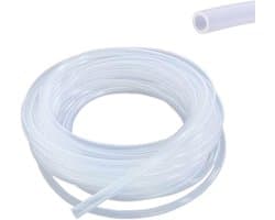 Flexibele Siliconen Slang 8mm Binnen- en 10mm Buitendiameter, Voedselveilige Slang voor Water, Lucht en Olie Transport