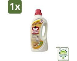 1 x Omino Bianco - Marseille - Wasmiddel - Natuurlijke Zeep - Witte & Gekleurde Was - 37 Wasbeurten - Marseille Zeep - Wasmiddel - Natuurlijke Zeep - Vlekkenverwijderaar - Wasparfum