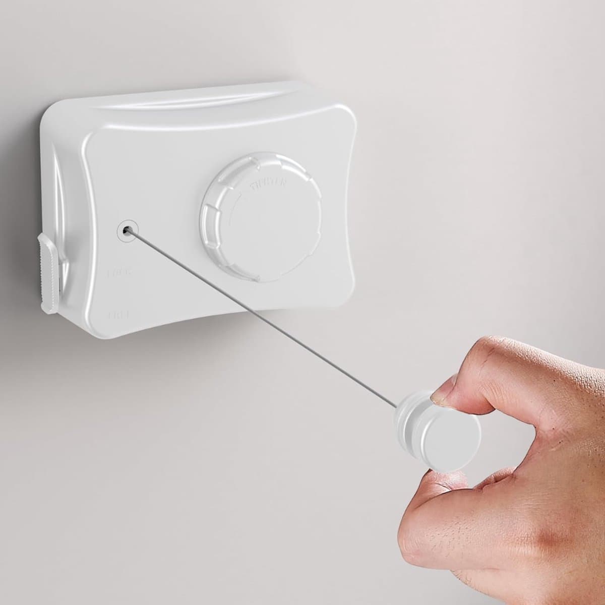 ZRNS® Waslijn Uittrekbaar - Roldrooglijn - Drooglijn - Wandmontage — afbeelding 1