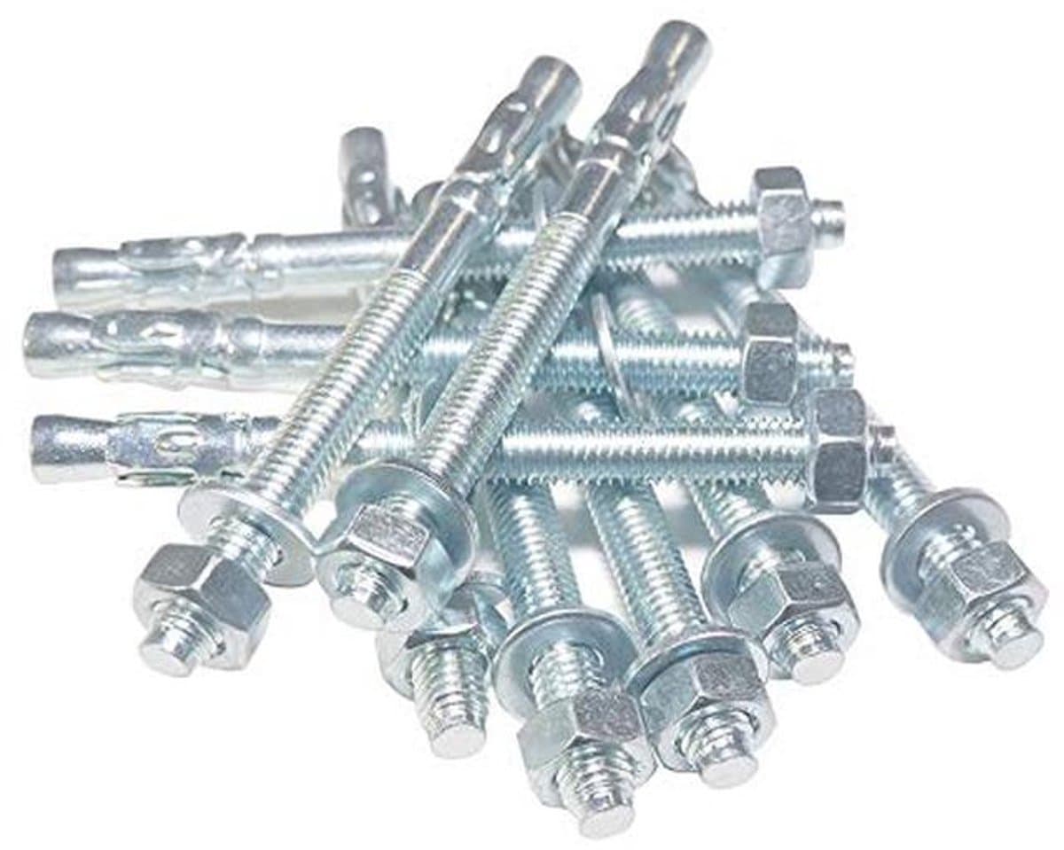 10x Heavy Duty Ankers M16 Lengte 145 mm Verzinkt Boutanker met ETA Keuring — afbeelding 1