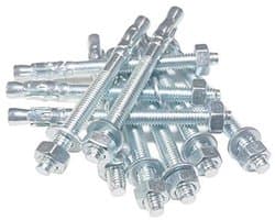 10x Heavy Duty Ankers M16 Lengte 145 mm Verzinkt Boutanker met ETA Keuring