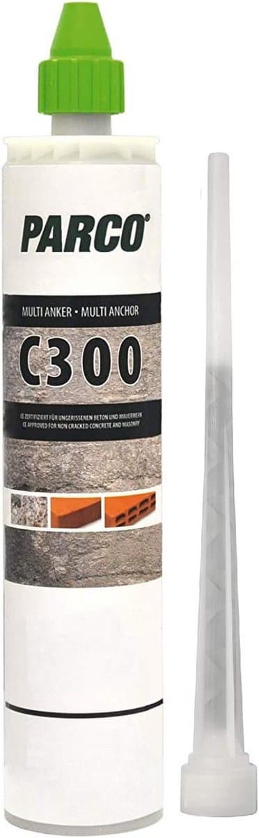 Tweecomponenten ankerkit C300 met Europese goedkeuring voor zware bevestigingen — afbeelding 1