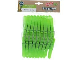 Multy - Wasknijpers - Gerecycled kunststof - 36 stuks