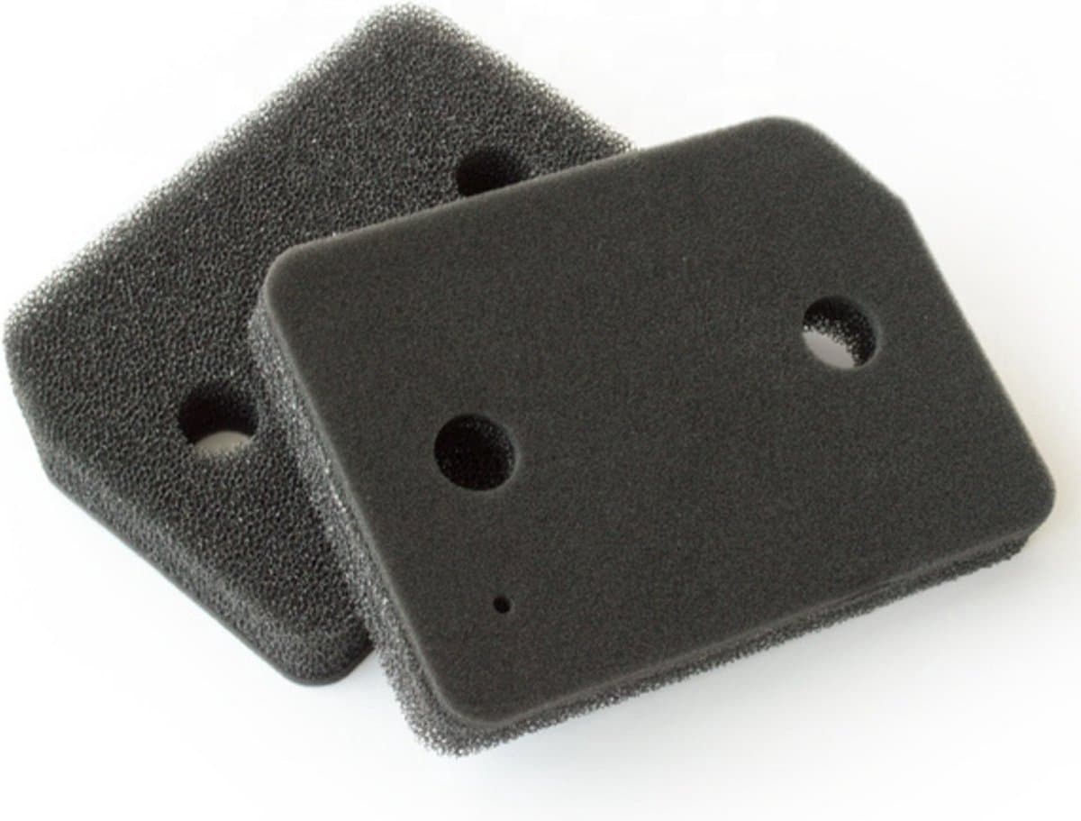 Nifkos - 2 Stuks Spons Filter Geschikt Voor Miele Droger - Foam van Condensor Wasdroger - Droogkast - 210 x 155 x 30 mm — afbeelding 1