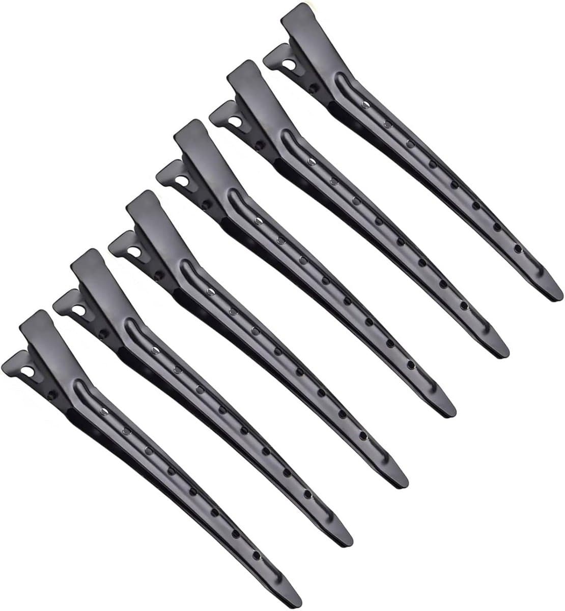 Krokodillentang Haarclips 3,5 inch voor Professionele Kapsels - Duurzame Metalen Clips voor Vrouwen en Meisjes — afbeelding 1