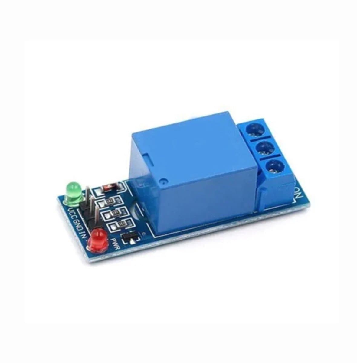 1‑Kanaals 24 V Relay Module – Low-Level Trigger – Arduino-compatibel (KF‑301) — afbeelding 1