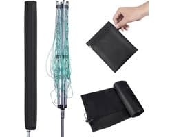 Rotary Drying Rack Cover - 165cm - 420D Waterproof Fabric - Internal Silver Coating - Anti-UV Protective Cover for Rotating Clothesline - Small Umbrella Cover