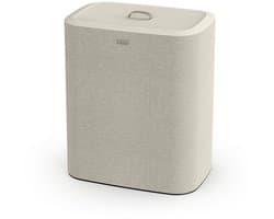 Joseph Joseph Tota Wasmand - 3 Compartimenten – Was Sorteren – 90 Liter - Ecru — afbeelding 1