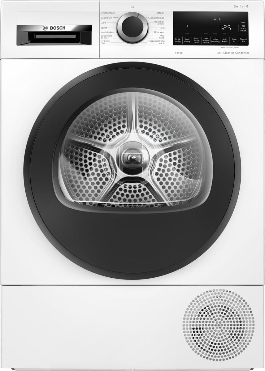 BOSCH WQG245D7NL - Warmtepompdroger - 9 kg - 61 dB - Energielabel C — afbeelding 1
