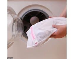 Waszak Klein I Wasnet Met Rits I Waszak Wasmachine I Waszakken | Waszak Ondergoed I 30 x 40 cm