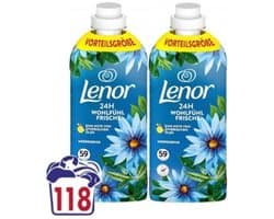 Lenor Wasverzachter Ocean Breeze 2x59 Wasbeurten - 2x1,239 liter
