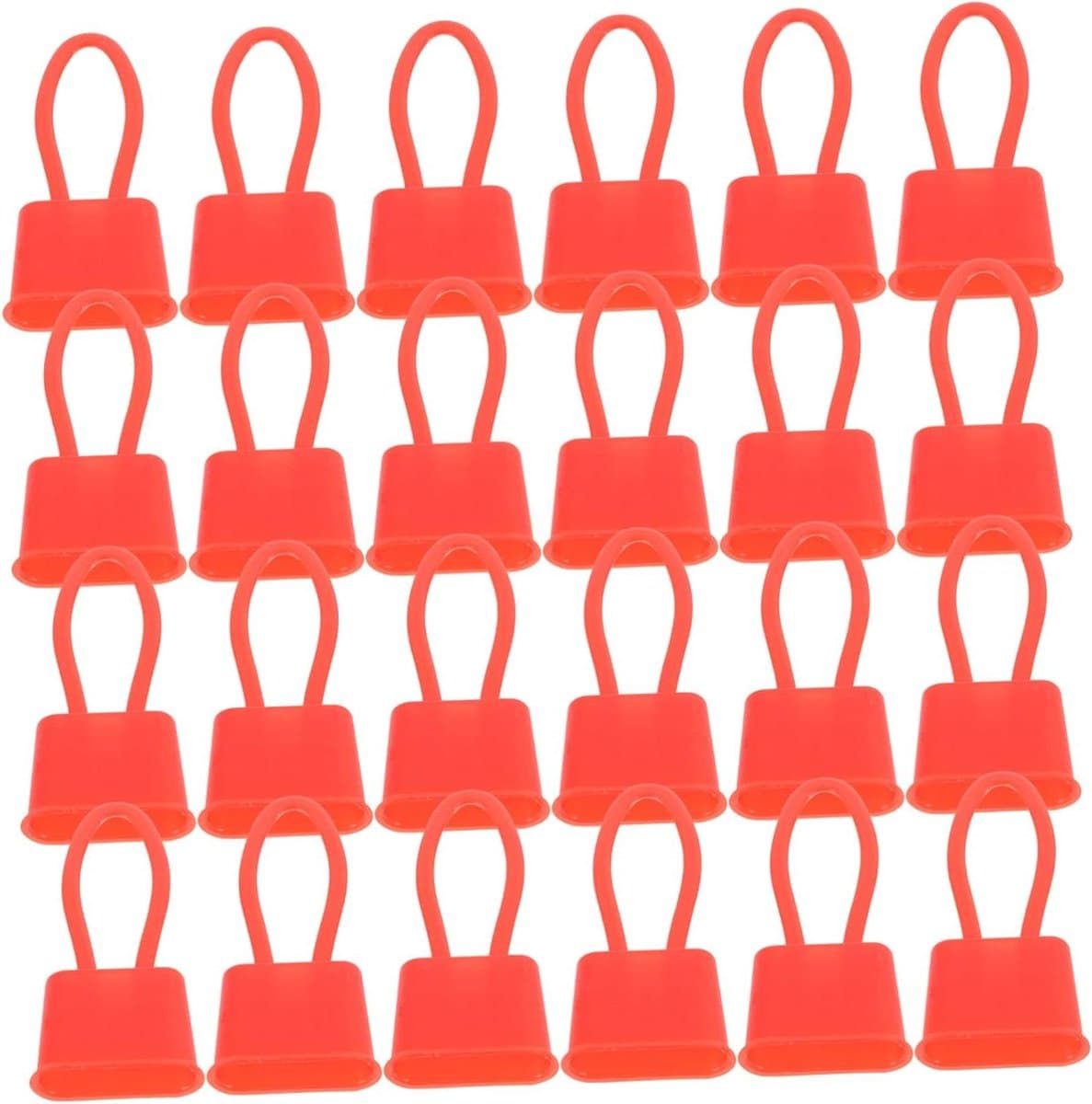Netzak Sluitingen - Haakjes voor Zakken - Opslag Organiseren - Duurzaam Kunststof Materiaal - 4.8 x 2 x 0.1 cm — afbeelding 1