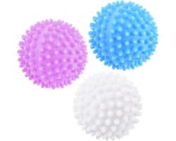drogerballen voor wasdroger, 3 stuks wasbal voor wasmachine, drogerbal, herbruikbare drogerbal, droogballen, wasdrogerbal voor thuis, kleding reiniging