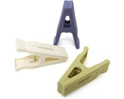Concorde wasknijpers - 100x - kleurenmix - kunststof - 6 cm