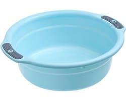 Wastafel Plastic - Grote Bak - Kleding Wassen - Dik En Stevig - 29 x 29 x 10 cm - Wit