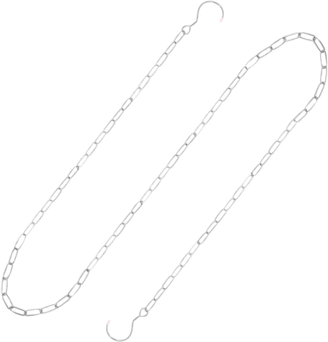 Hangende Waslijn Keten - Reis Waslijn Touw - Kleding Drogen - Roestvrij Staal - 300 cm - Zilver — afbeelding 1