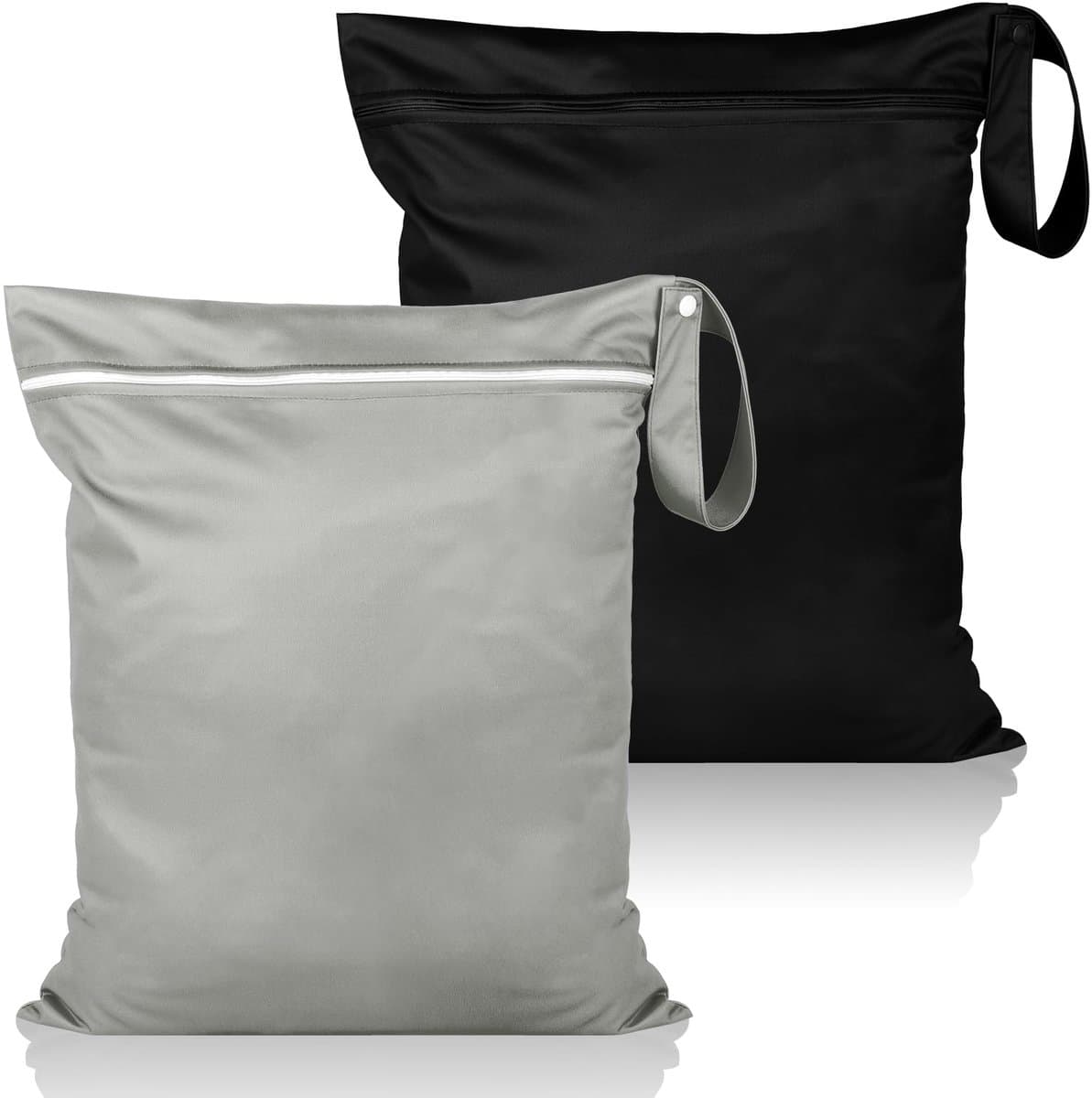 Ibenzoa® Handige Waterafstotende Opbergtassen voor Kleding en Zwemspullen met Ritssluiting, Set van 2 Stuks — afbeelding 1