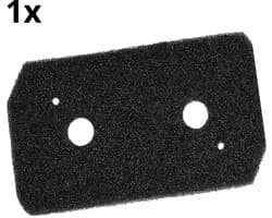 Bramokava – Droger Filter – 1 Stuk – Geschikt voor Bosch Siemens - Condensor Wasdroger Droogkast Schuimfilter – Alternatief voor 12007650 – 225x125x20 mm