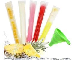 Ijsvormzakken - Transparant - 20 Stuks - BPA-vrij Plastic - Voor IJs- en Snoep Snacks