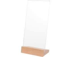 1set Menuhouder Met Basis Verstelbare Tafel Signaalhouder Voor Restaurant Evenementen Stevige Foto Display Stand Voor Advertenties Prijslijsten