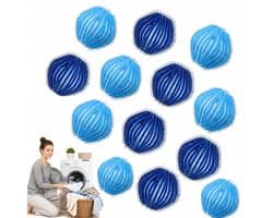 12 Stuks Witte Waskogels - Anti-klit & Pluisverwijderaar