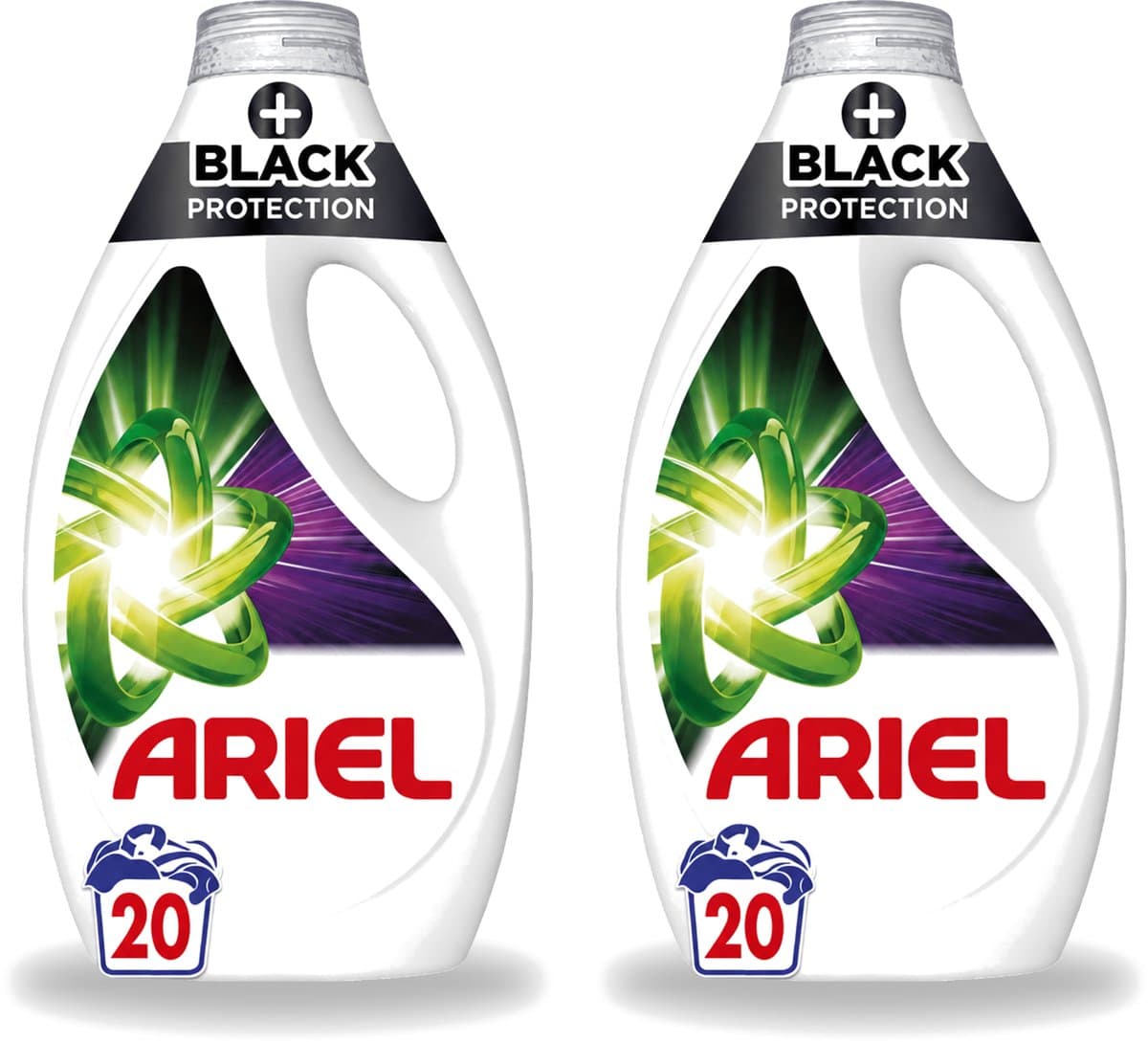 2 x Ariel – +Revita Black – Vloeibaar Wasmiddel – 900 ml - Voordeelverpakking - 2 stuks — afbeelding 1